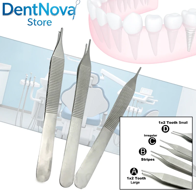 

Dental Extraction Forceps Curved Stainless Steel Tooth Pulling Instrument Hemostat Tool for Dentist Clinic Home Oral Care Use