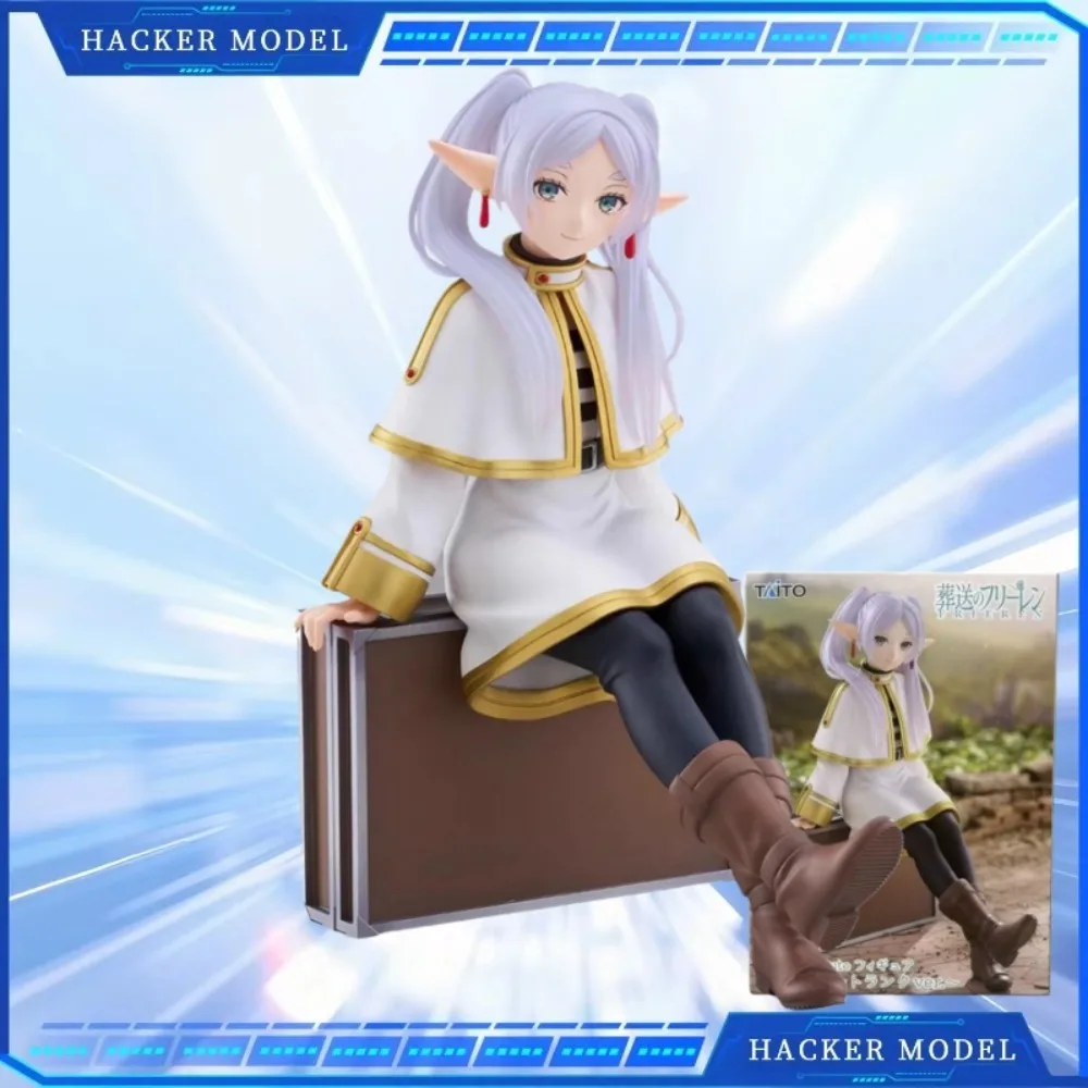 

TAITO Desktop Cute Genuine Frieren: Beyond Journey's End Frieren Suitcase Hand Figure Anime Model Toy Desktop Ornament Gift