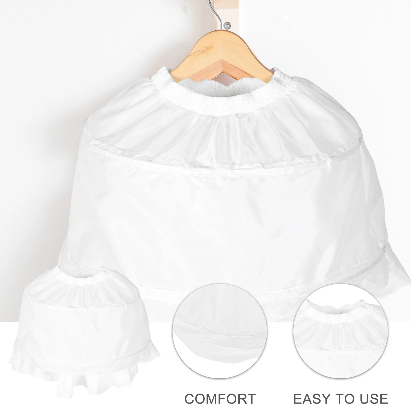 

Tutu Skirt For Toddler Girls Ballet Tulle Underdress Kawaii Lightweight Party Stage Cosplay White Short Skirt Comfortable