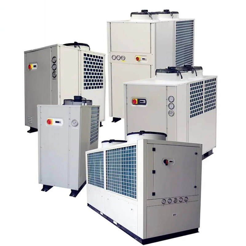 

High-Efficiency Air-Cooled 18-Ton Refrigeration Capacity Industrial Water Chiller