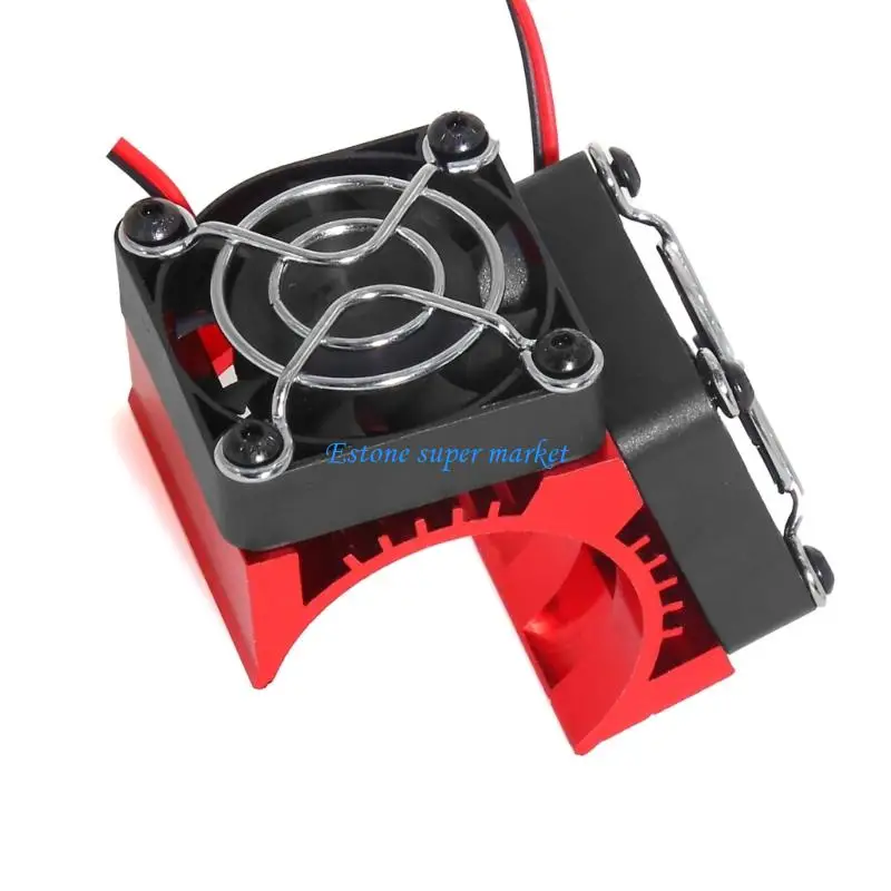 090B Geluidsarme koelventilatorkits Dubbele ventilatorontwerp koellichaam voor 1/8 model automotor