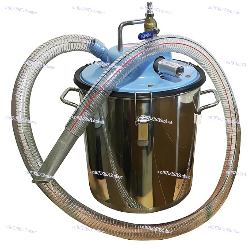 Pneumatic vacuum cleaner Oil suction machine Industrial iron filings cleaning change Dust collection Dry and wet dual-purpose