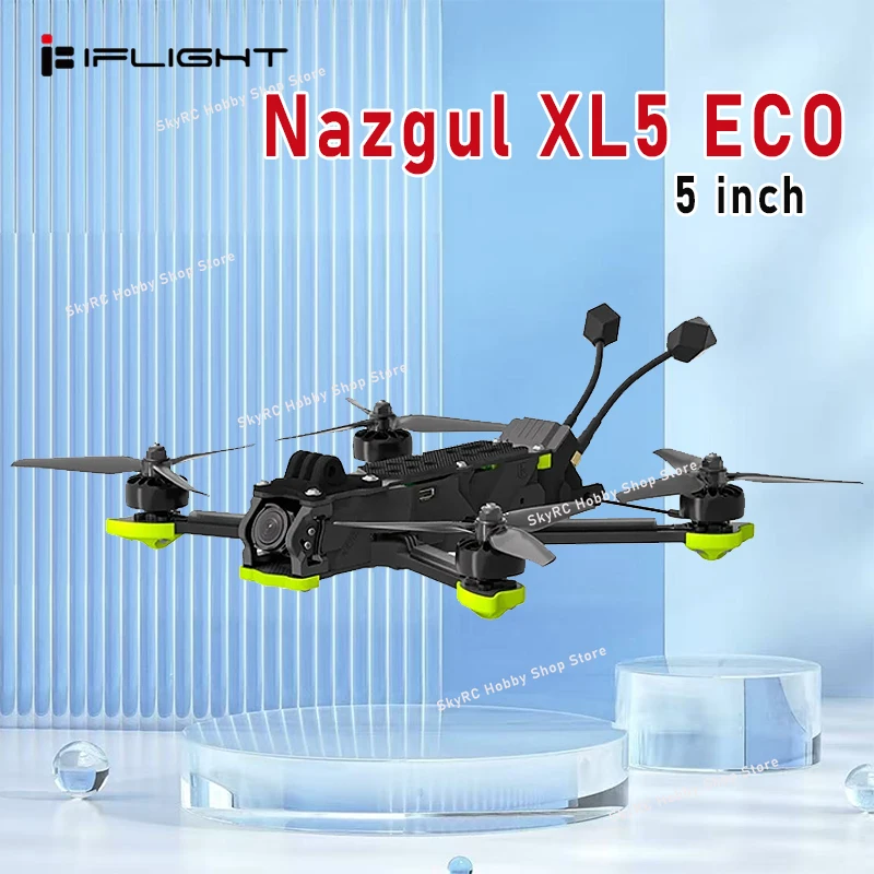 

IFlight Nazgul XL5 ECO BNF With Side Plate 5 inch 245mm Wheelbase 5mm Arm compate Max Speed 190 Km/h RC Racing