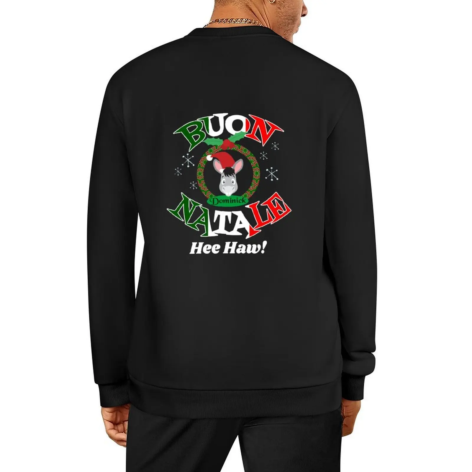 

Dominick the Donkey Italian Christmas Song Pullover fashion men men's clothes mens designer clothes sweatshirt male