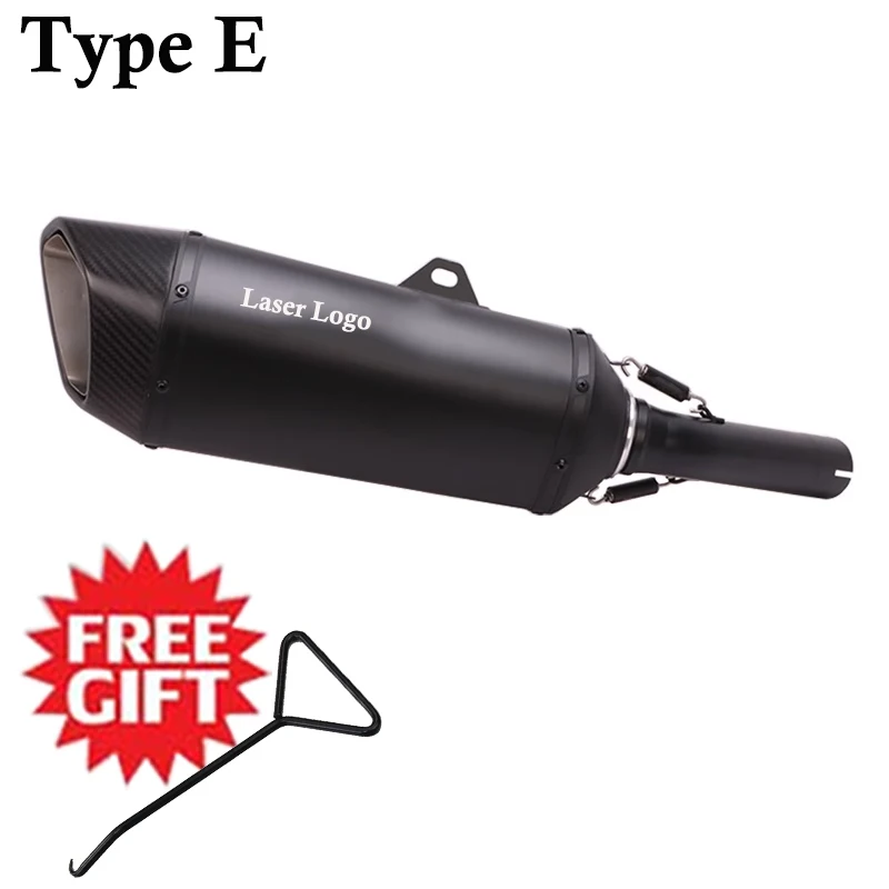 Slip On For HONDA Rebel 500 300 CM500 CM300 CMX500 CMX300 2017 - 2023 Motorcycle Exhaust Pipe 51MM Muffler DB Killer Escape