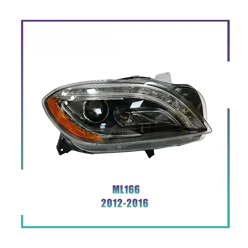 MercedesBenz M-Class Car Headlamp for ML300 ML250 ML350 ML400 ML320 ML550 ML63 W166 GLE166 Headlight US 12V Volta LED Headlight