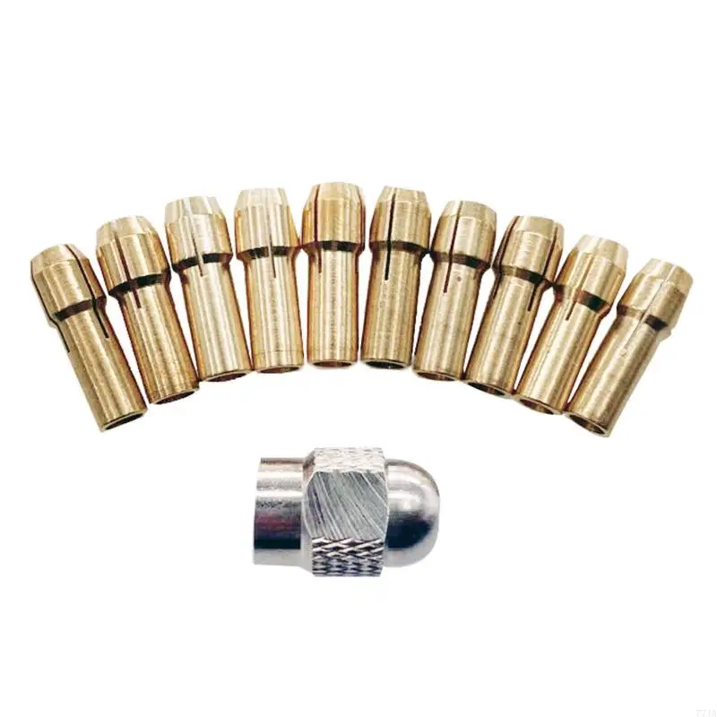 77JA Brass Collet Chaks для вращающейся машины для полировки гравера электрики