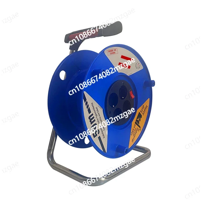 Outdoor cable reel 20m 30m 50m extension power cord cable reel