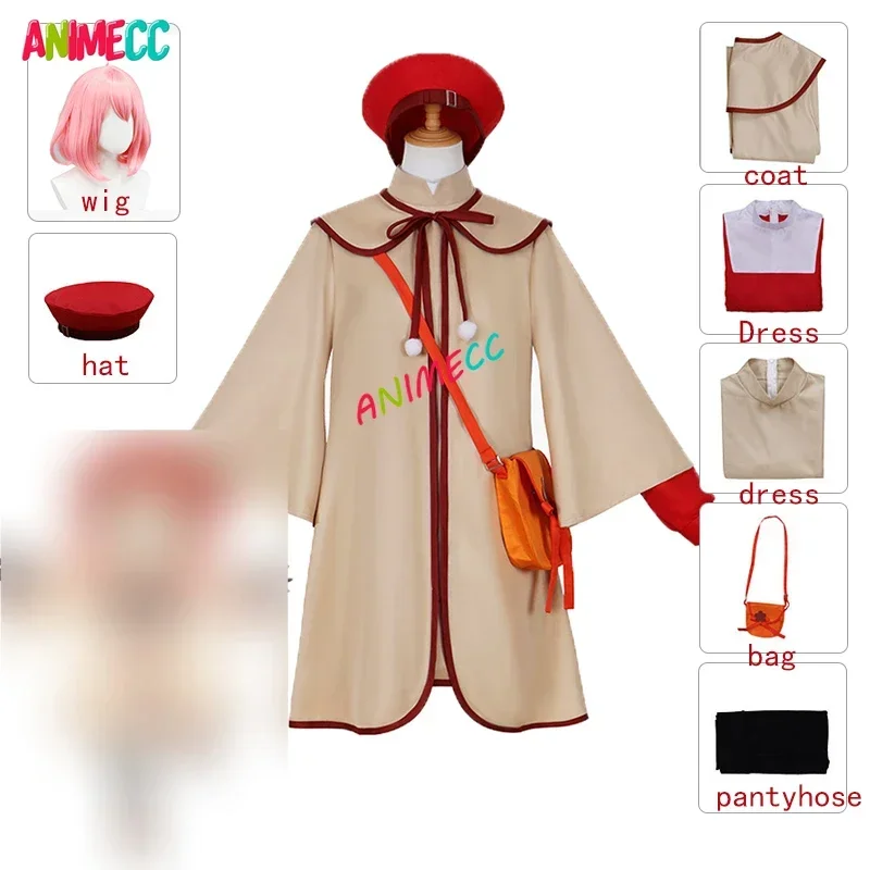 

CosplayANIMECC in Stock XS-3XL Anya Forger Cosplay Costume Wig Anime Movie CODE:White Cosplay Halloween Christmas Outfits for W