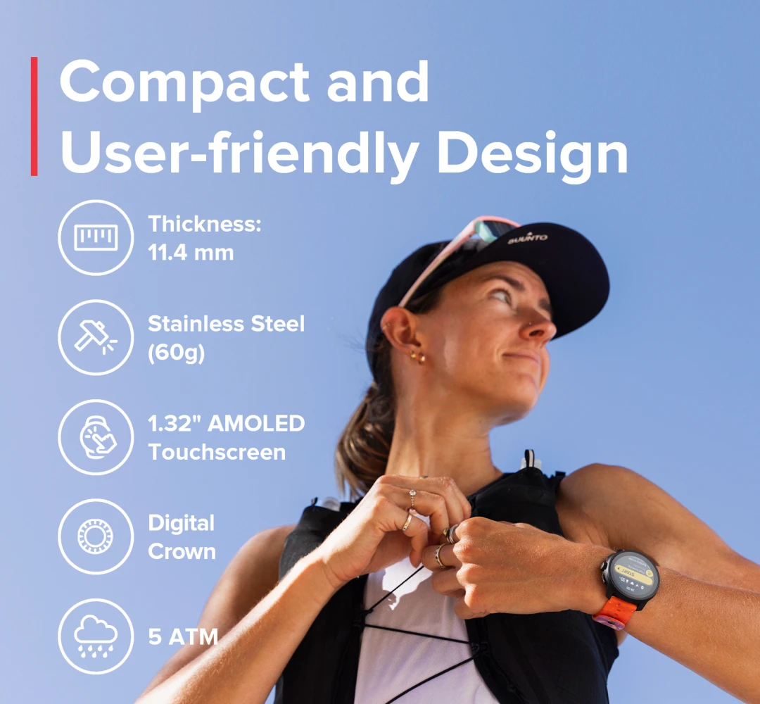 SUUNTO Race S GPS montre intel - Hybrid Smartwatch avis et prix