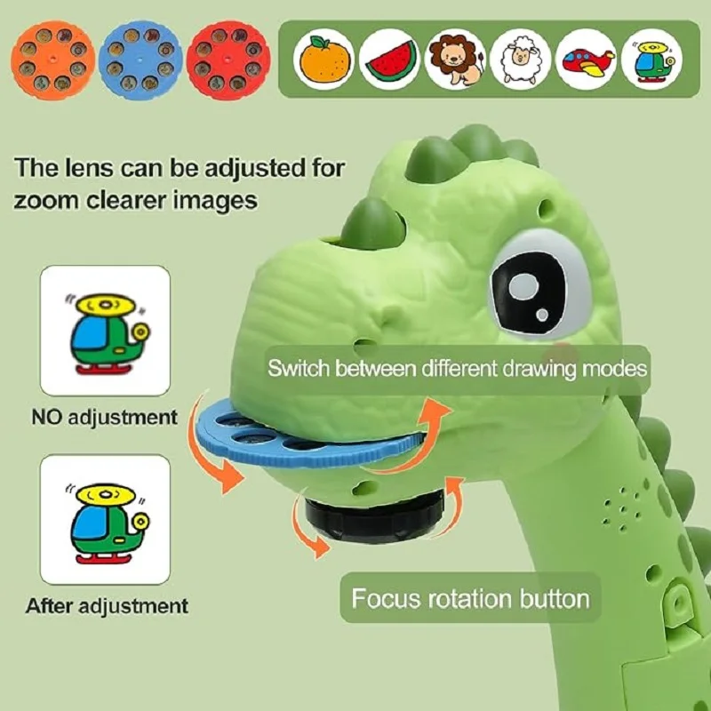 ชุดโต๊ะวาดภาพโปรเจคเตอร์สำหรับเด็กพร้อมดนตรีและกล่องเก็บของ ชุดวาดภาพเพื่อการศึกษาสำหรับเด็ก ของขวัญวันเกิด/คริสต์มาสที่ดีที่สุด