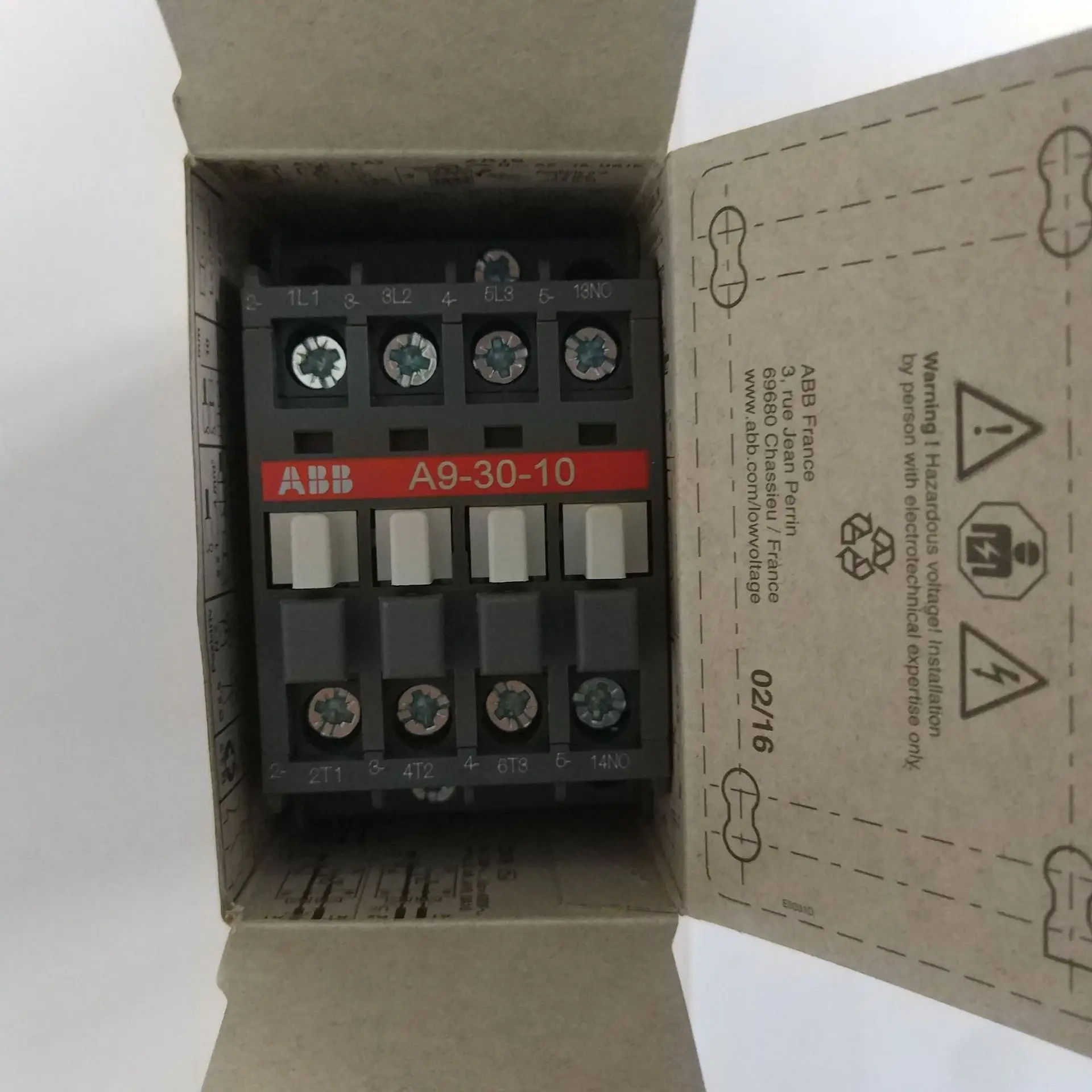 2025 ABB 9A المقاولين A9-30-10 * 220-230 فولت 50 هرتز/230-240 فولت 60 هرتز بقعة أصلية أصلية #5