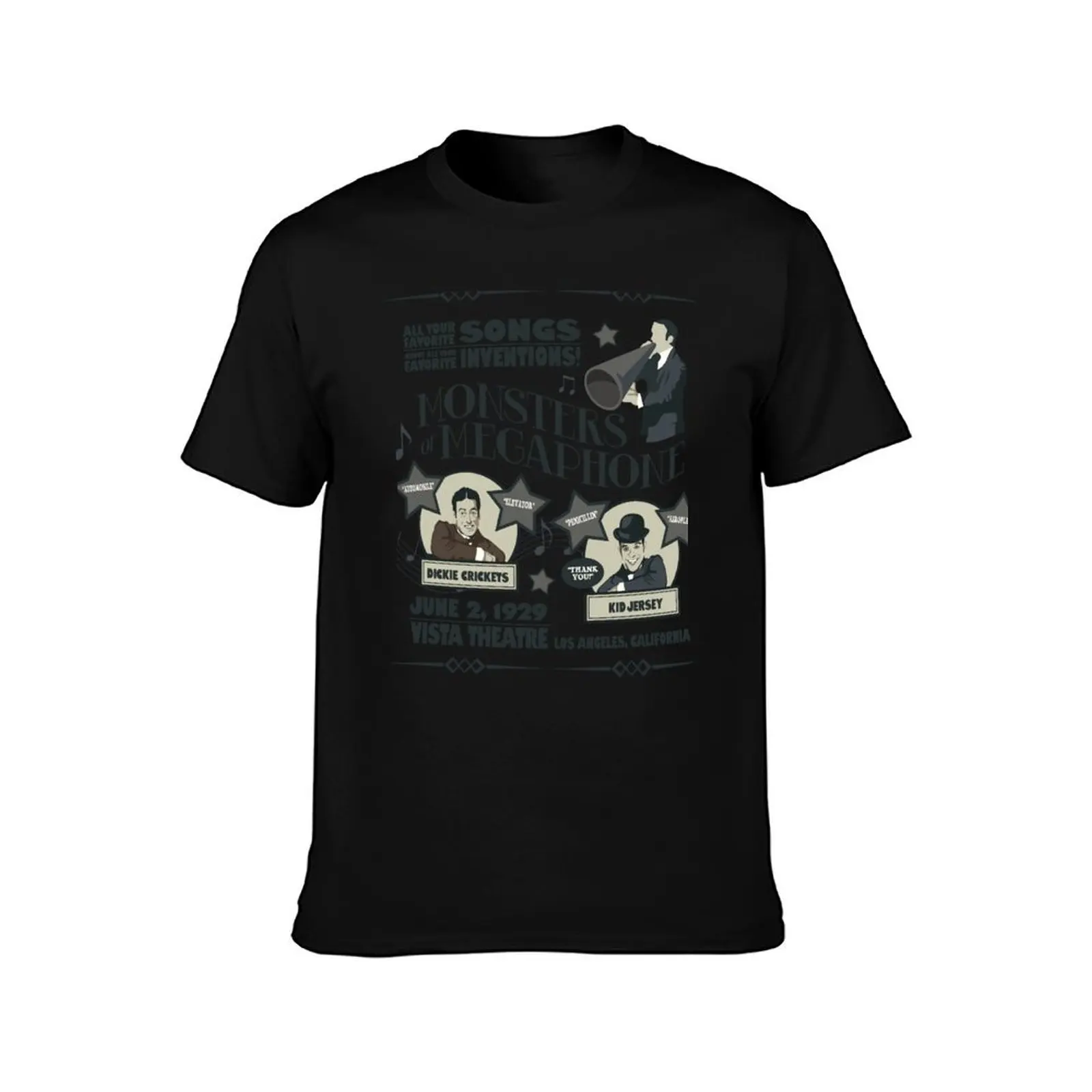 Monsters of Megaphone T-Shirt t shirt for man 100 percent cotton T-Shirt