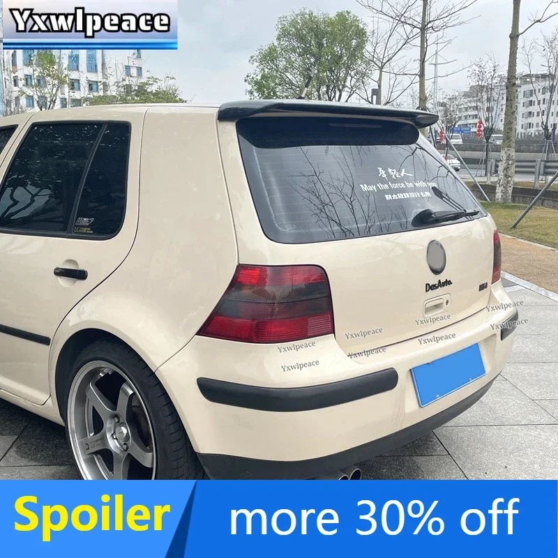 For Volkswage Golf 4 IV MK4 1998 1999 2000 2001 2002 2003 2004 ABS Plastic Rear Roof Spoiler Trunk Wing Body Kit Accessories