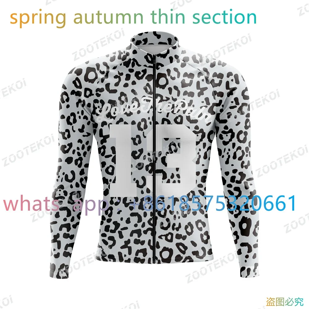 

Love The Pain Summer Cycling Long-sleeved Breathable Cycling Clothing Top Men's Thin Cycling Jersey Spring Cycling Jersey Autumn