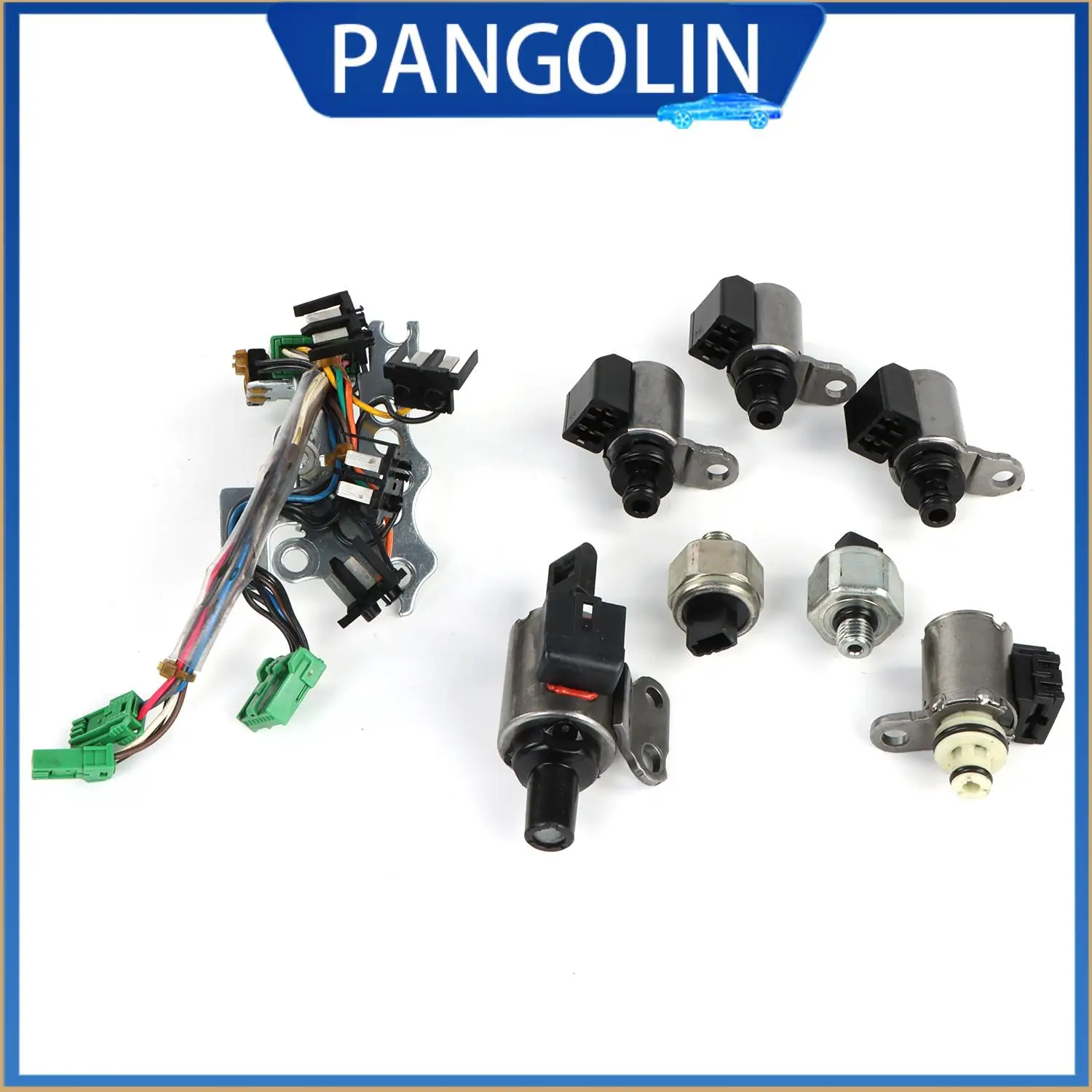 

PANGOLIN JF011E RE0F10A F1CJA CVT Transmission Solenoid Kit for Nissan Altima Sentra Rogue and Dodge Caliber Valve Body Repair