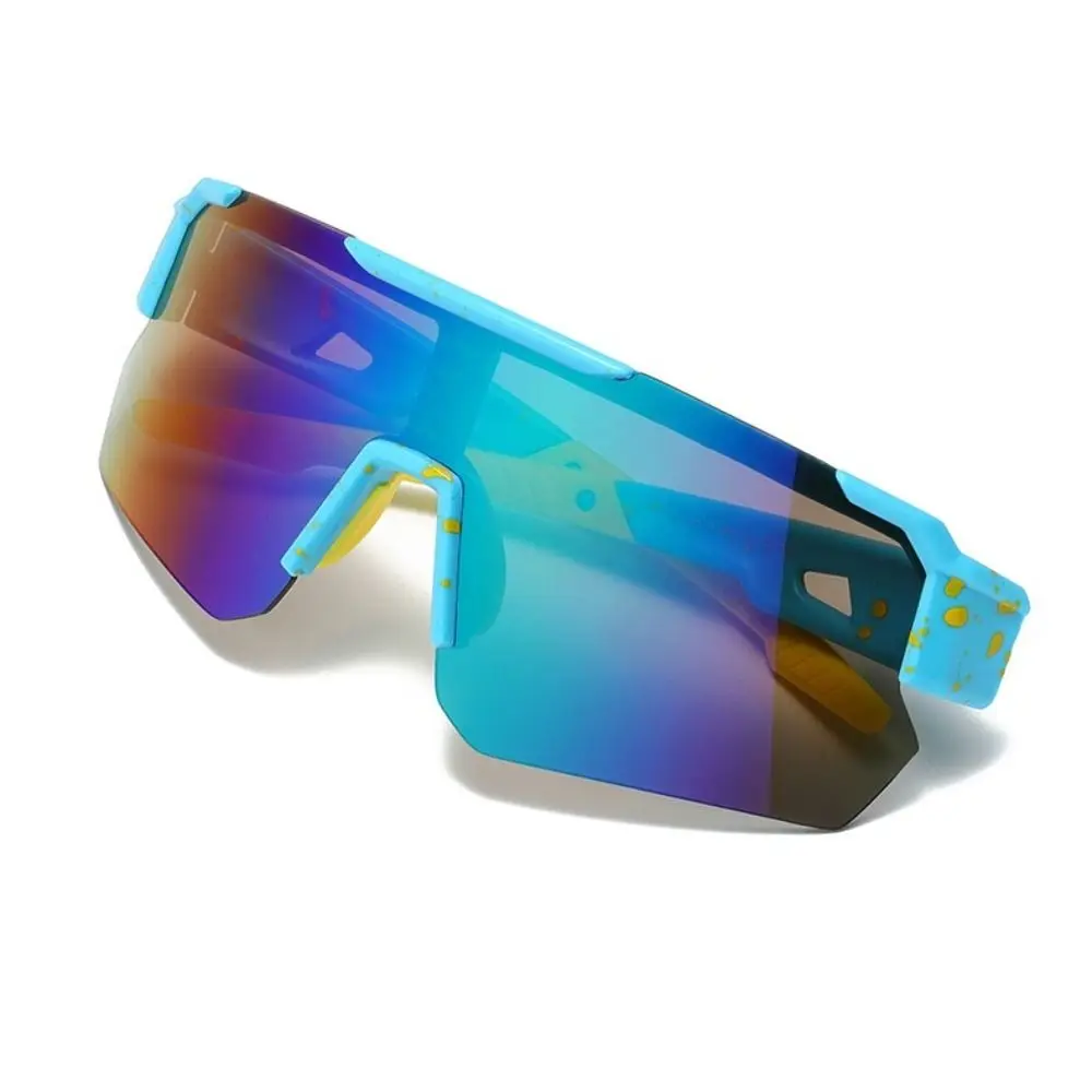 

UV400 Cycling Sunglass HD Lens Half Frame UV Resistant Cycling Glass Fashion Comfortable Outdoor Sport Goggle Motocross