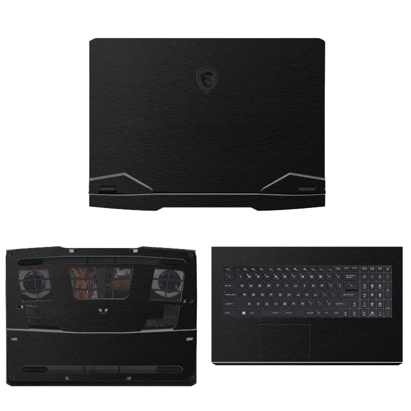 Kulit Laptop untuk MSI GP76 GE76 GF76 GS76 GP68 GP78 stiker vinil padat untuk MSI GE68HX GE78 GS77 GT77 GL76 stiker kustom