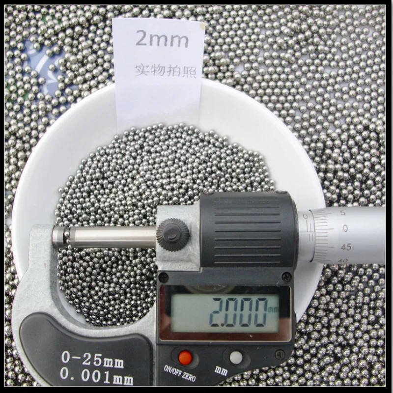 10000pcs high precision G10 2mm GCR15 bearing Steel balls 2 mm for bearing ball screw guide machine 2mm ball