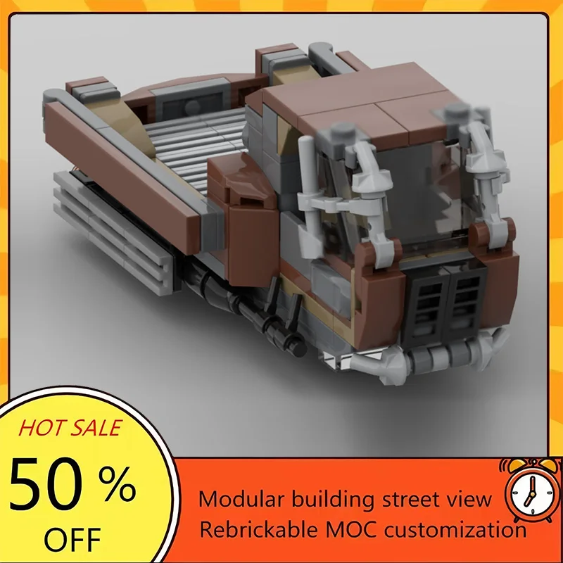 

Набор из 195 деталей: Популярная модель из фильма «Звездные войны» — грузовой скоростной модульный транспорт CM-55. Технологичный конструктор для сборки, подарок для детей.