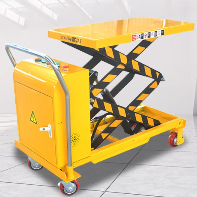 Lift Table for Factory Warehouse Office Mini Hydraulic Lifting Machine 1000Kg Hand Manual Small Lift Work Platform