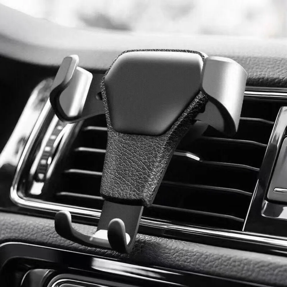 Universal Gravity Car Phone Holder Air Vent Clip Mount Mobile Auto Stand Smartphone GPS Support for IPhone 13 12 Xiaomi Phone