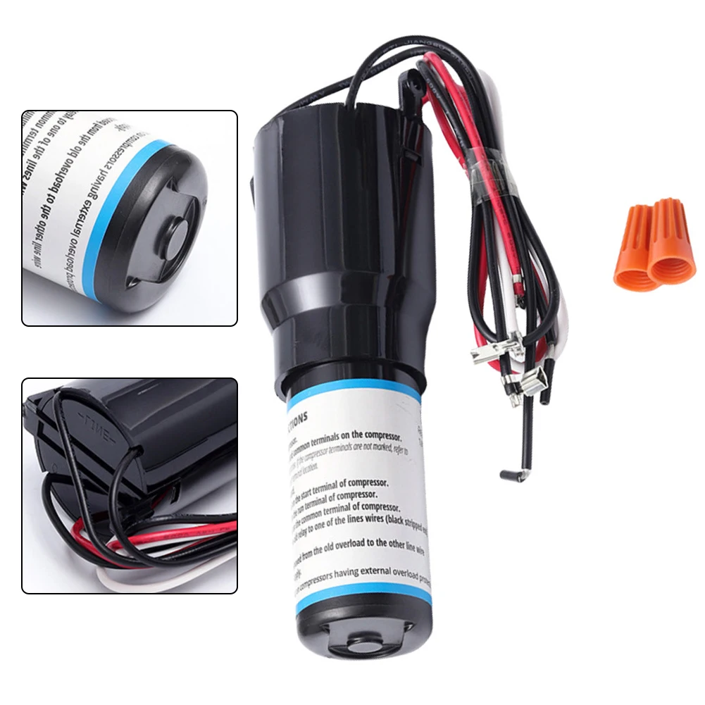 Power Start Capacitor Hard Start Kit For Refrigerator Capacitor Energy Saving For Compressor Accessories Easy Installation