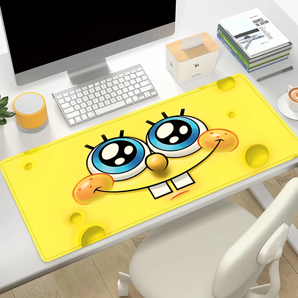 S-Sponge-Bob Mousepad Mousepad New Arrivals Large Gaming Mousepad L XL XXL Gamer Mouse Pad Size For Keyboards Mat