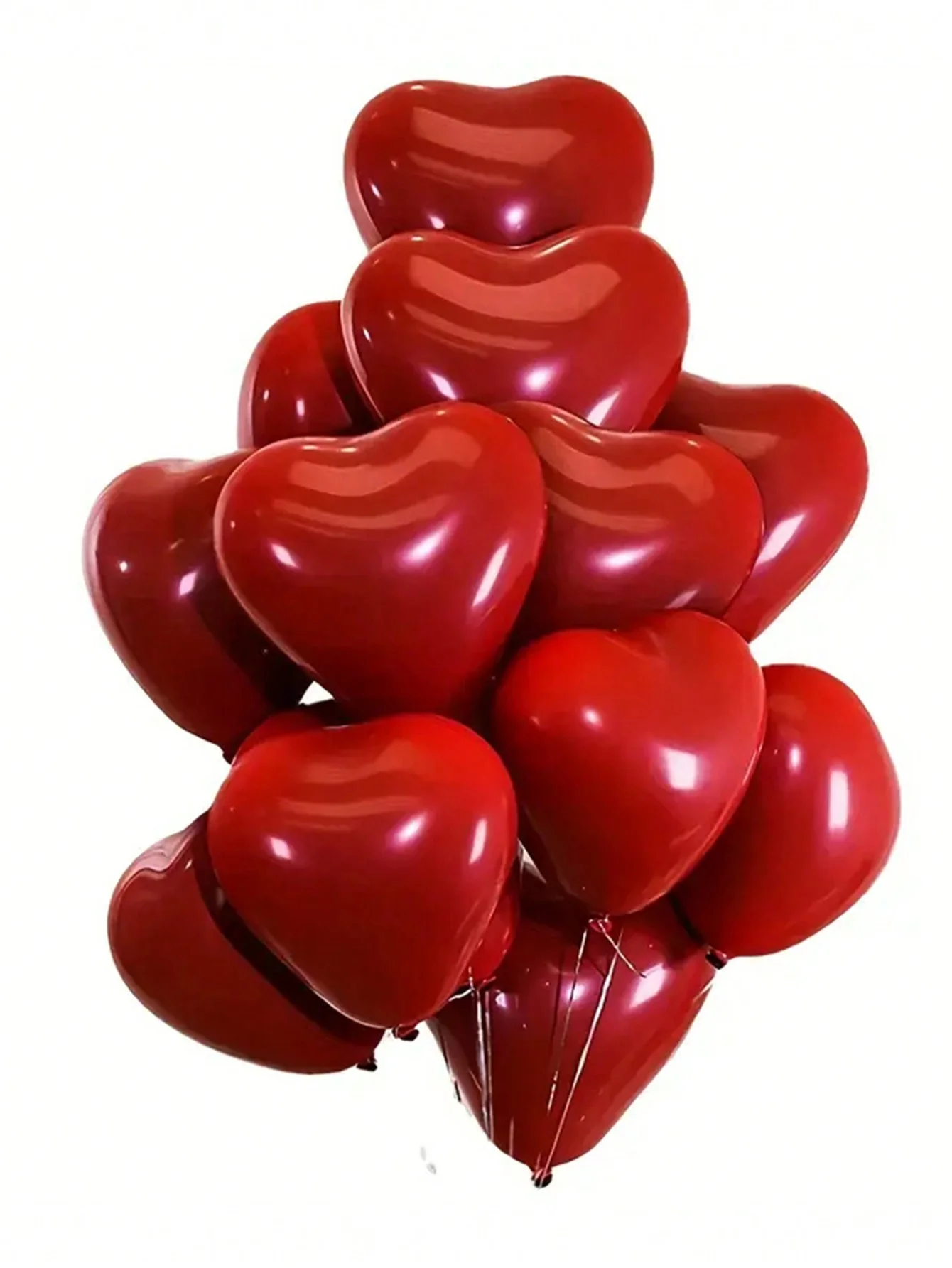 31pcs Red Heart-shaped Balloon Set