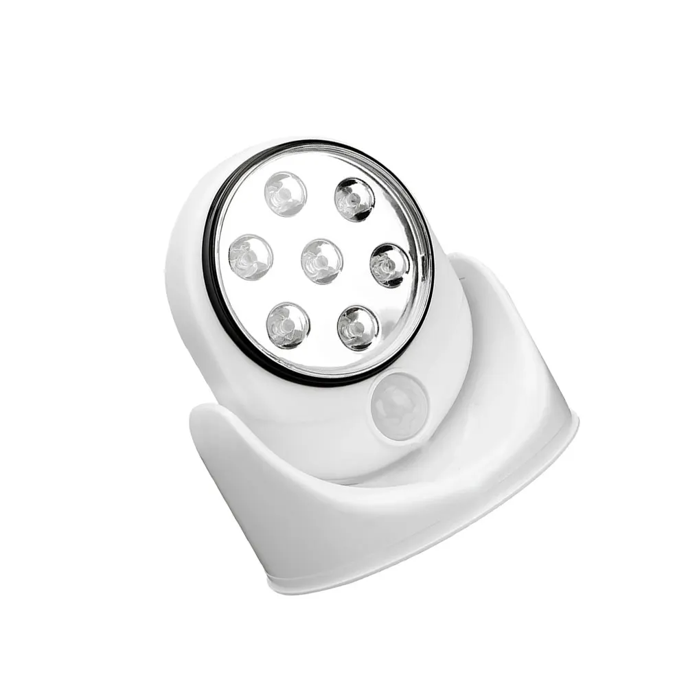 Automatic Pir Motion Sensor Nightlight 180 Degree Rotation LED Light for Hallway Stairs Garden Bedroom Corridor Lamp