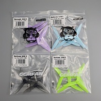 8pcs 3016 3 inch 3 blades PC fan CW/CCW - 3 holes 1.5mm shaft for FPV racing drone, high impact mini quad fan