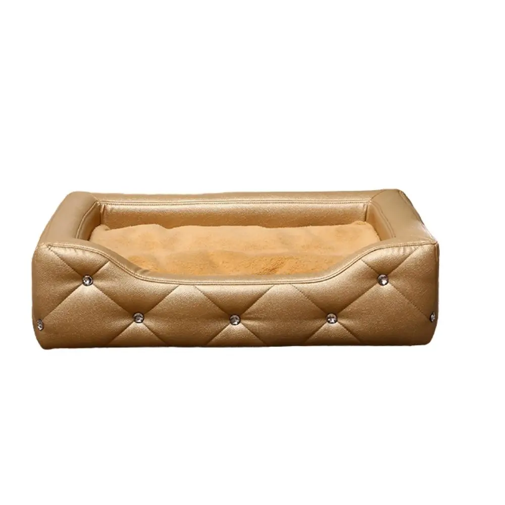 

Высококачественная диван-кровать для собак, большой размер, мебель для домашних животных, диван из массива дерева, гнездо для домашних животных