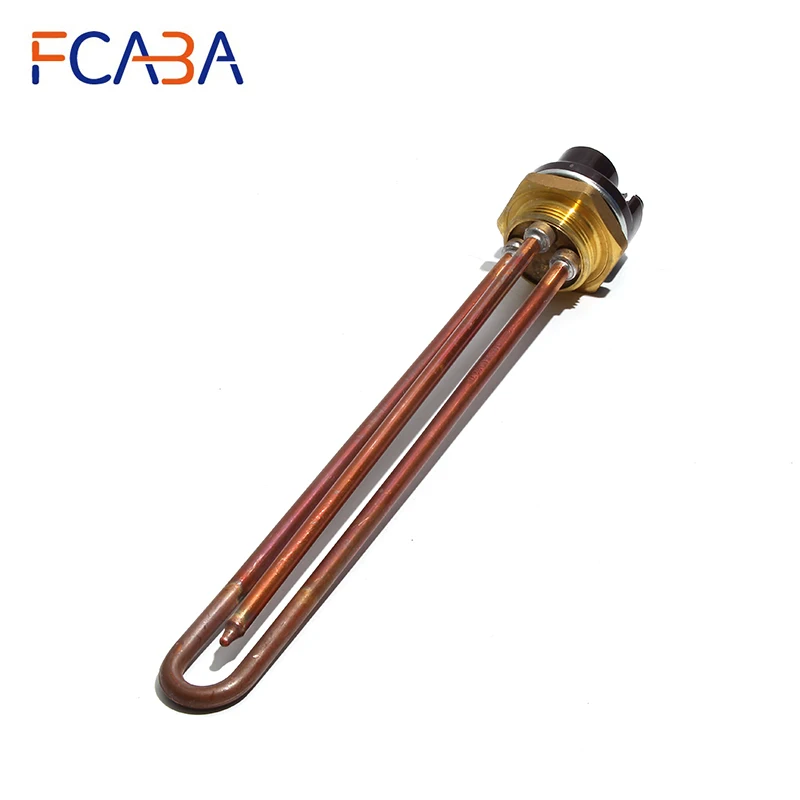 

FCABA 1 1/4''(DN32=41mm) Electric Water Heating Pipe withThermostat Temperature Controller 250V 50Hz 1.5kw/2kw/2.5kw