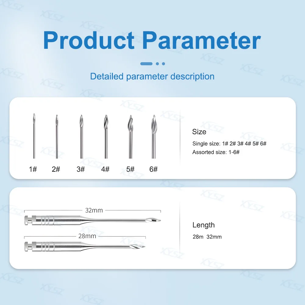 Same denta Gates drills 28mm32mm multi-specification G drill oral material tool