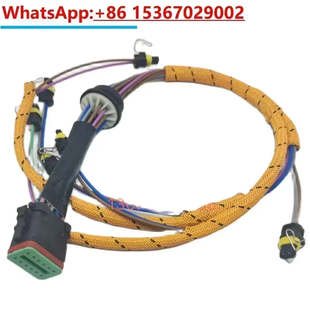 222-5917 2225917 520-1511 Fuel Injector Wiring Harness C7 C9Excavator Harness Fit For Caterpillar 325D 329D Car Trunk Excavator