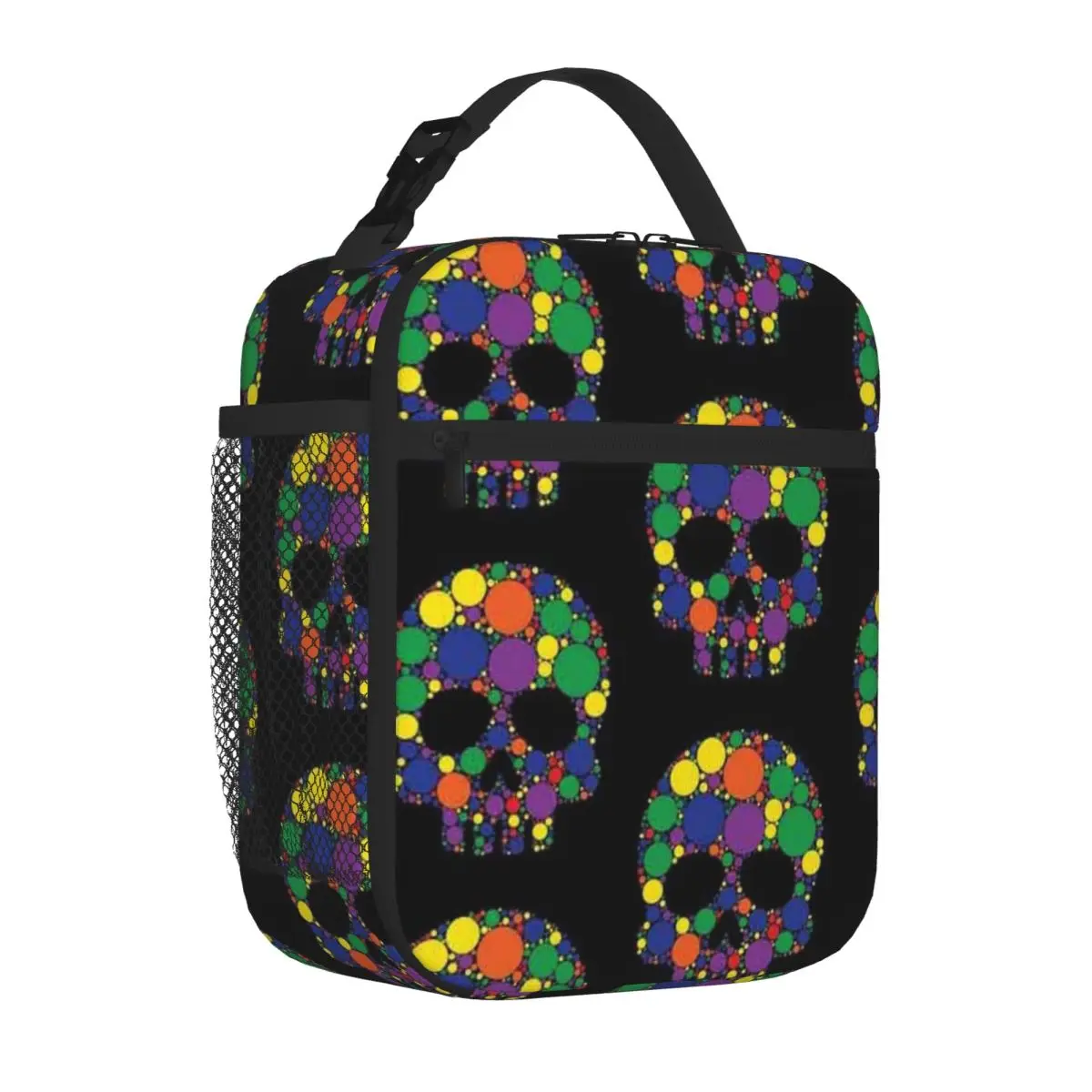 Bestselling International Dot Day Candy Polka Dot Sugar Skull Casual Outdoor Lunch Bag Daily Snack Storage Food Storage Bag