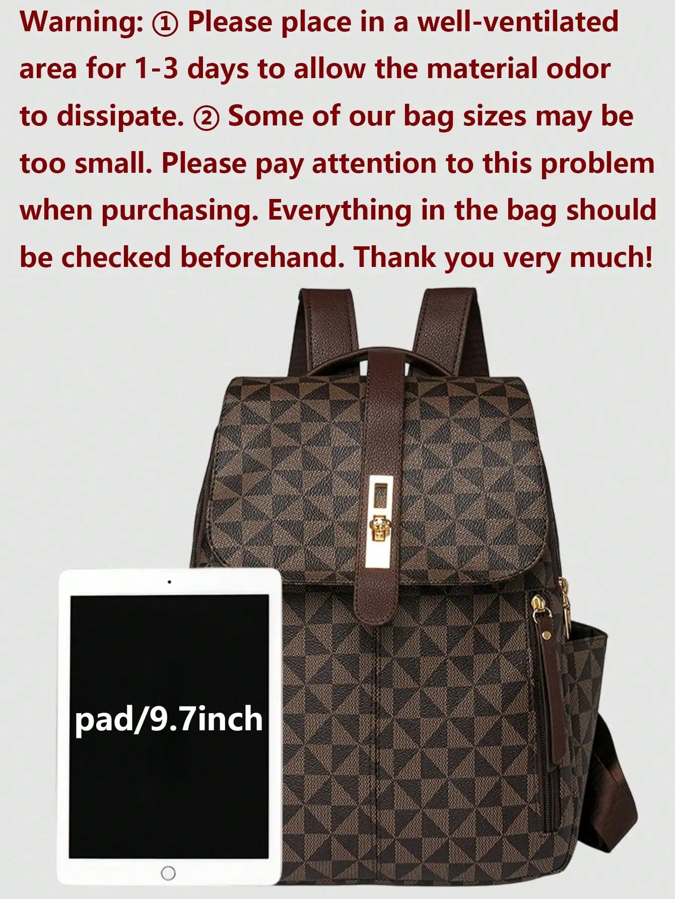 Print PU Leather Backpack, Women's Wallet, Multifunctional Fashion Daily Bag, Multi-Pocket Lightweight Travel Bag, Large Capacity Minimalist School Bag, Convenient Backpack, Suitable For Students, Nurses, Teachers, Business People, Travel Vacation,