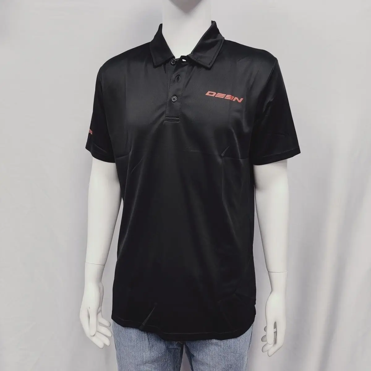 

Summer men sports fitness black polo shirt top Short sleeve plus size t shirt streetwear