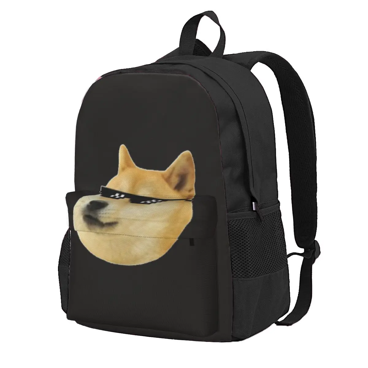 

Doge Shiba Inu Memes Student Backpack School Bag Hiking Travel Daypack for Boys Girls Fashion Bookbag Shoulder Bags
