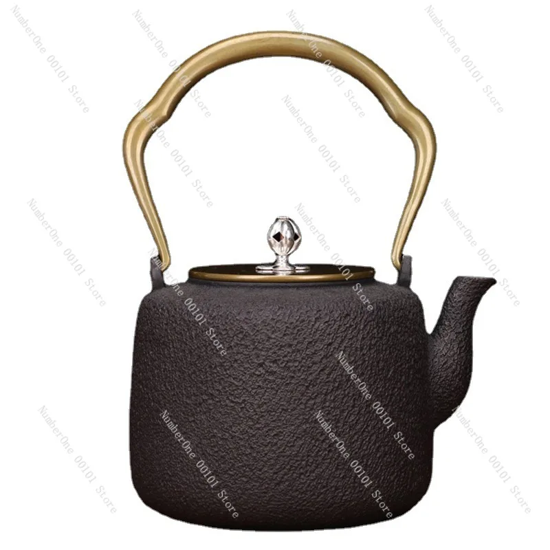 

New vegetarian pot, cast iron teapot, uncoated pig iron kettle