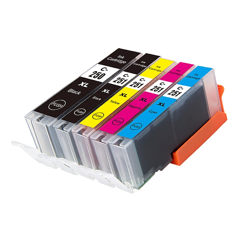 Compatible PGI250 PGI-250 CLI-251 ink cartridge For canon PIXMA MG5420 MG5422 MG5520 MG5522 MG6420 IP7220 MX722 MX922 IX6820