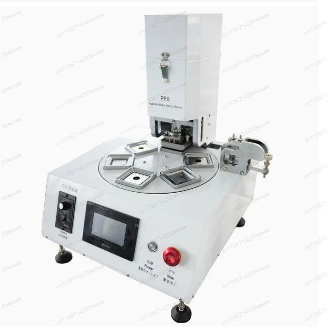PPX Pneumatic Machine  for 50*50mm (2*2inch) Fridge Magnet/pin Badge Making Semi-automatic