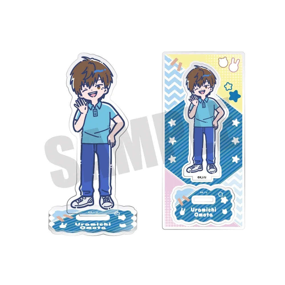 10cm Anime Sakamoto Days Acrylic Keychain Stand Tarou Sakamoto Shin Asakura Peripheral ornaments，Friend Christmas Gifts
