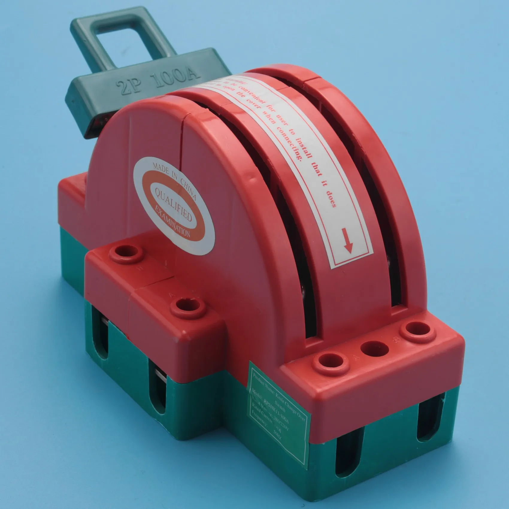 B24B 100A Two Pole Disconnect Double Throw Switch für Leistungsschalter-Backup-Generator