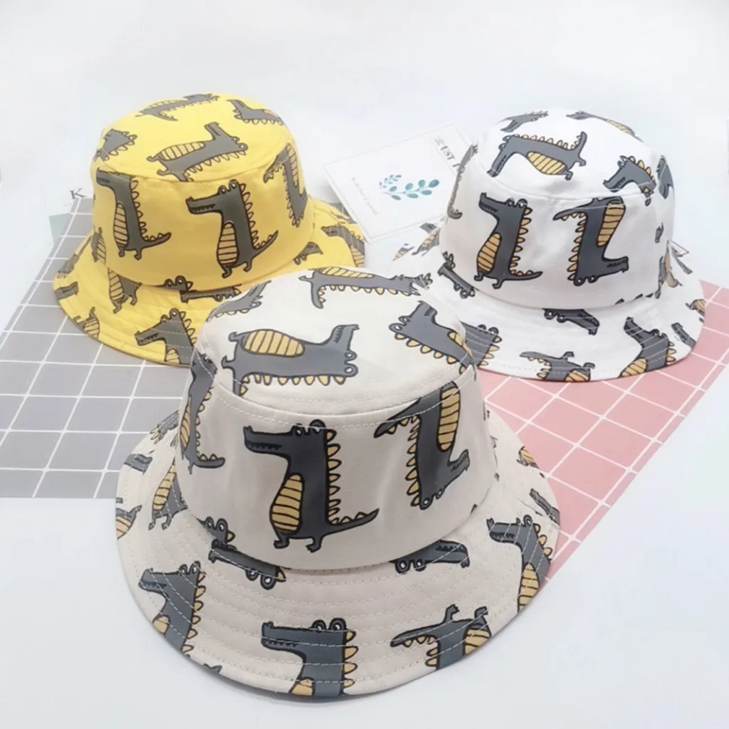 

Boy Hat Toddler Baby Boys Girls Summer Outdoor Sunscreen Hat Cartoon Foldable Hat Beard Hat Baby