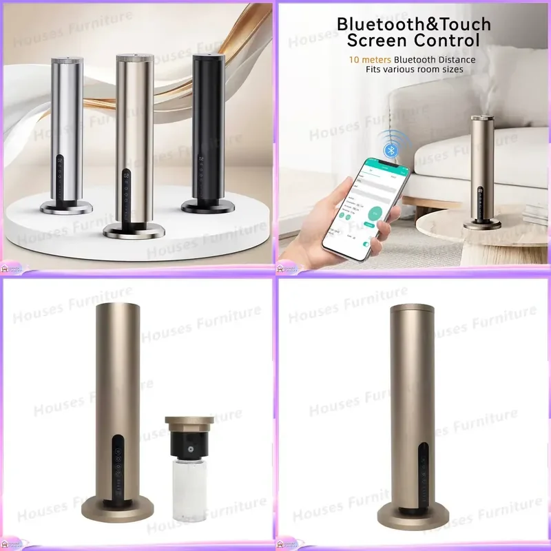 230 Wholesale Intelligent Essential Oil Aromatherapy Diffuser Tower Waterless Air Humidifier Home Office Scent