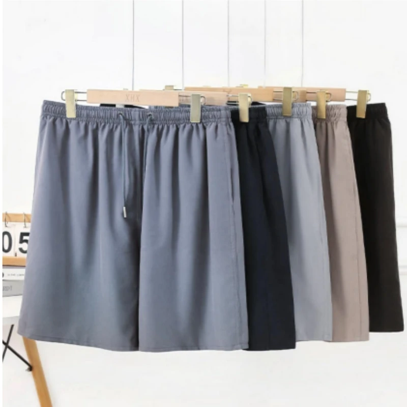 Men's shorts, summer thin versatile pants, casual loose sports five quarter pants, suitable for home wear, outdoor casual pants,