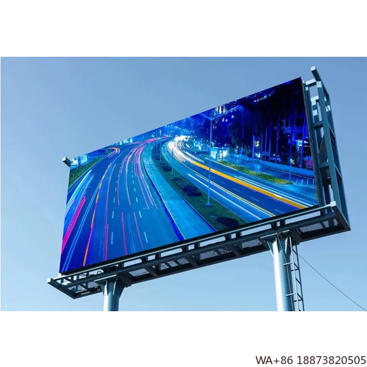 شاشة LED سعر الجملة P8 خارجي مقاوم للماء IP65 لوحة تركيب ثابتة 960x960 مللي متر خزانة صب القالب للبيع