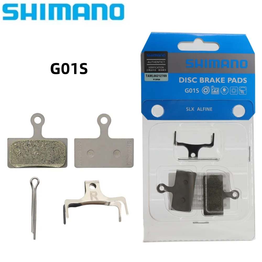 Shimano G01S Resin Disc Brake Pads DEORE XT SLX G01S Brake Pads Mountain Bike for BR-M9000 M8000 M7000 M6000 M987 M985 M966