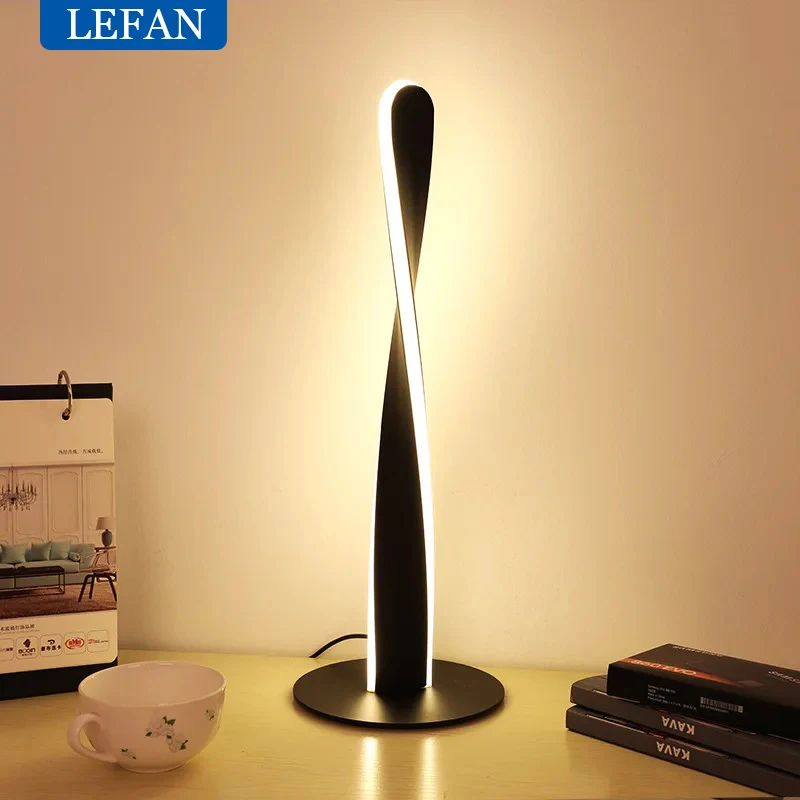 Imagem -04 - Modern Led Alumínio Floor Lamp Escurecimento Remoto Acrílico Forma Espiral Indoor Stand Iluminação Sala de Estar e Quarto